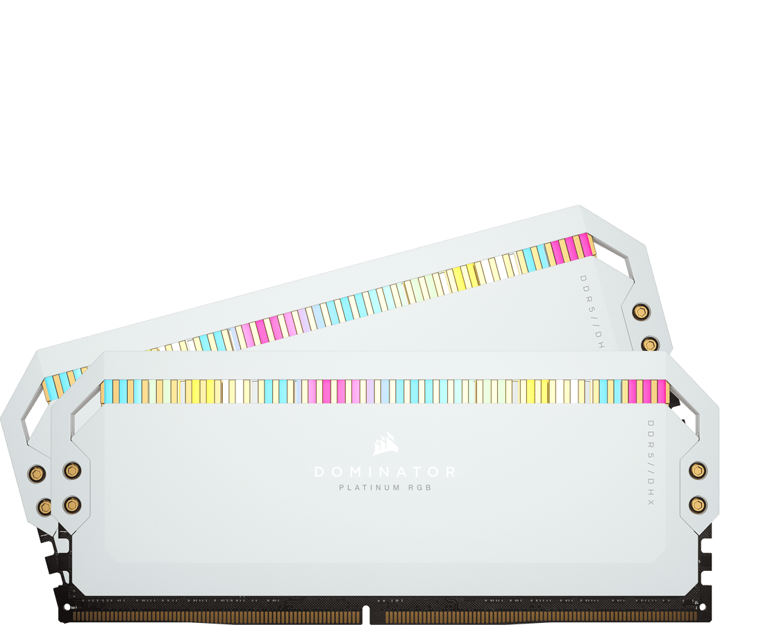 Corsair 64GB (2x32GB) DDR5 5200MHz CL40 Dominator Platinum RGB Vit