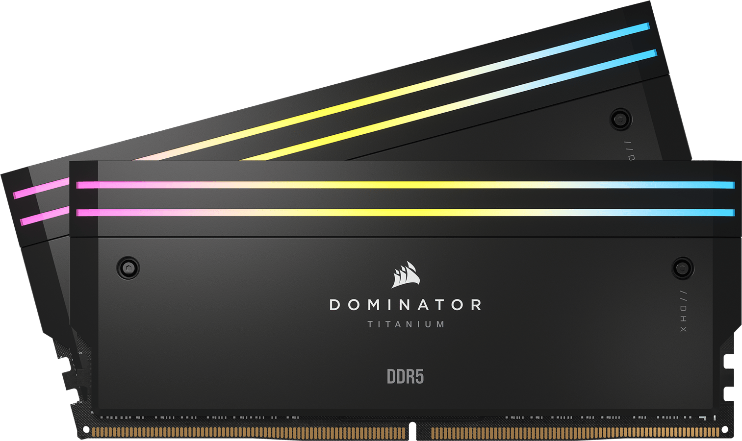 Corsair 32GB (2x16GB) DDR5 7200MHz CL34 Dominator Titanium RGB Svart