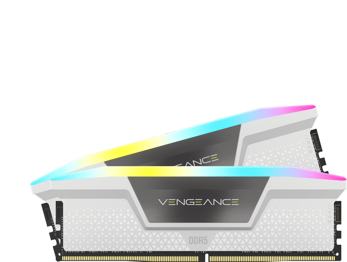 Corsair 32GB (2x16GB) DDR5 5600MHz CL40 Vengeance RGB Vit