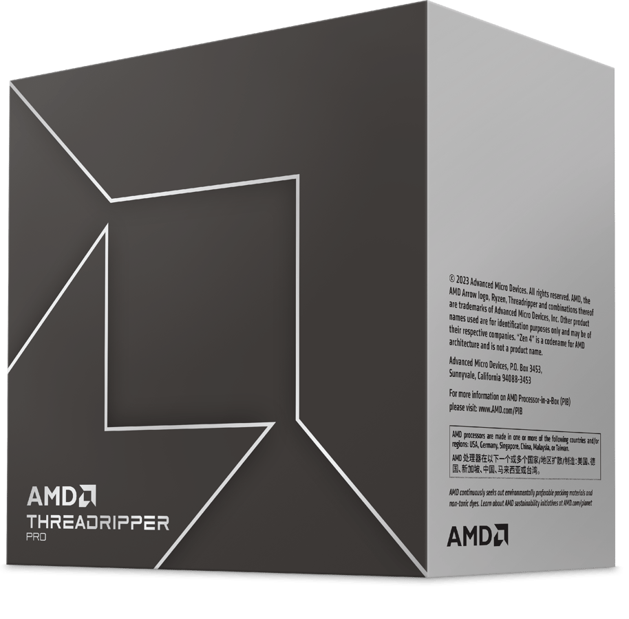 AMD Ryzen Threadripper PRO 7965WX 4.2 GHz 153MB