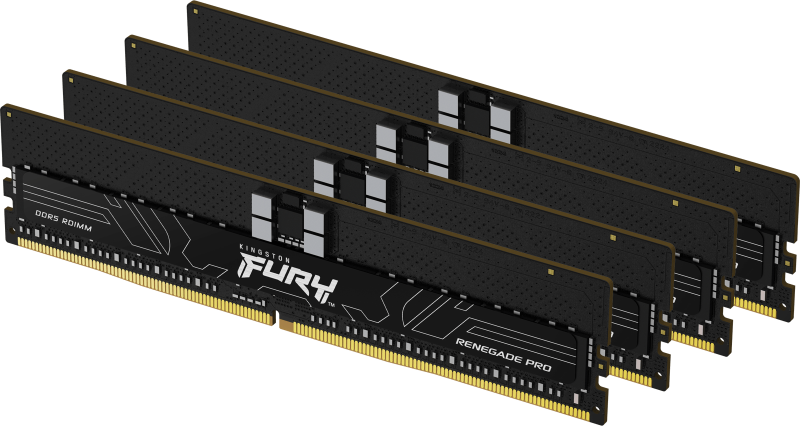 Kingston 64GB (4x16GB) DDR5 6000MHz CL32 FURY Renegade Pro ECC AMD EXPO/XMP 3.0