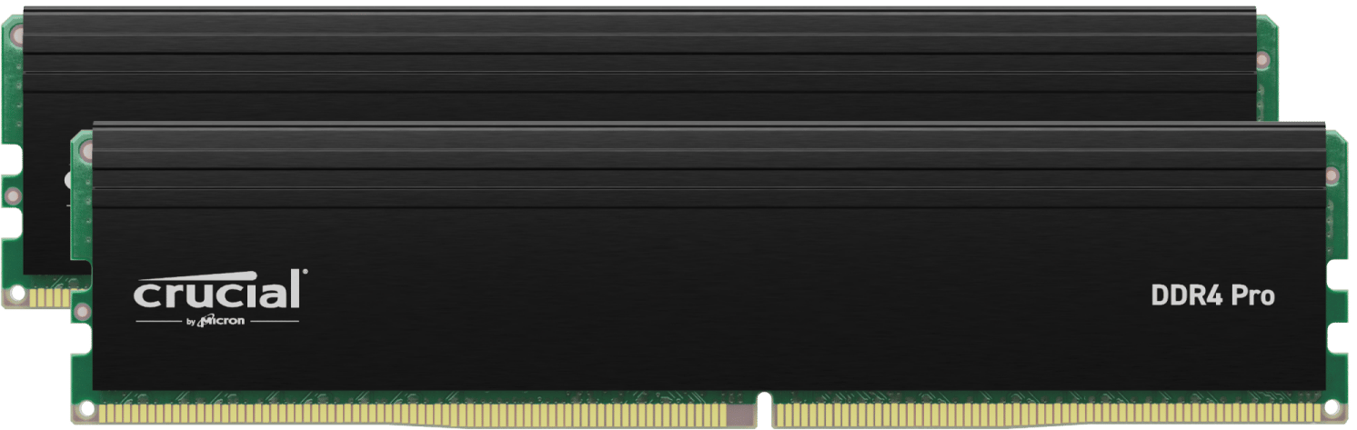 Crucial Pro 64GB (2x32GB) DDR4 3200 Mhz CL22