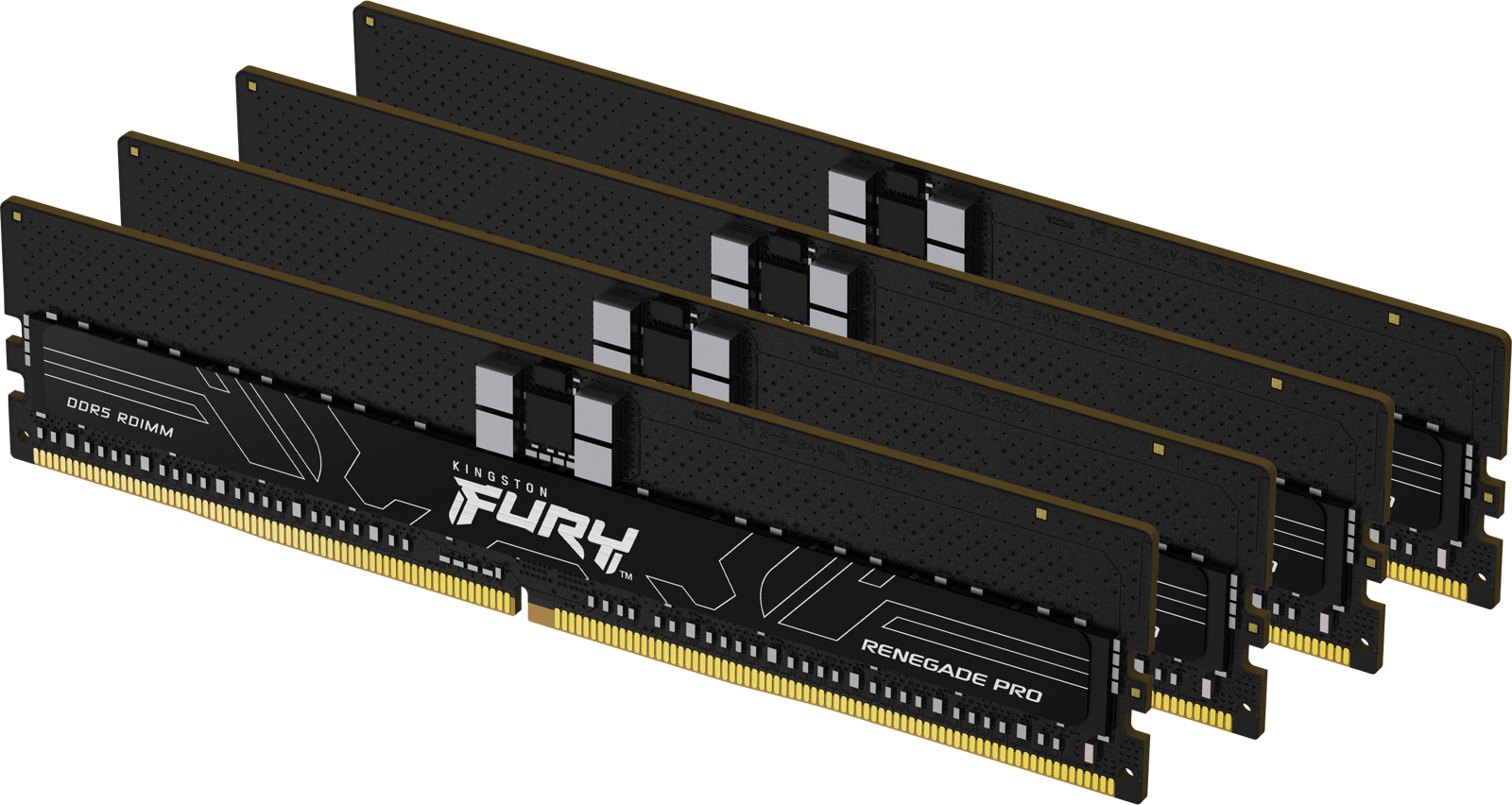 Kingston 128GB (4x32GB) DDR5 5600MHz CL28 FURY Renegade Pro ECC AMD EXPO/XMP 3.0