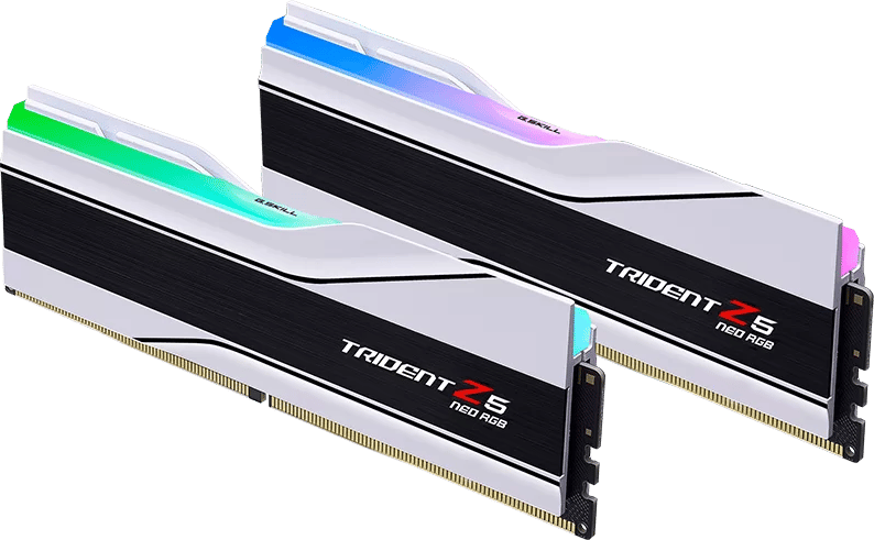 G.Skill 32GB (2X16GB) DDR5 6400MHz CL30 Trident Z5 Neo RGB Vit