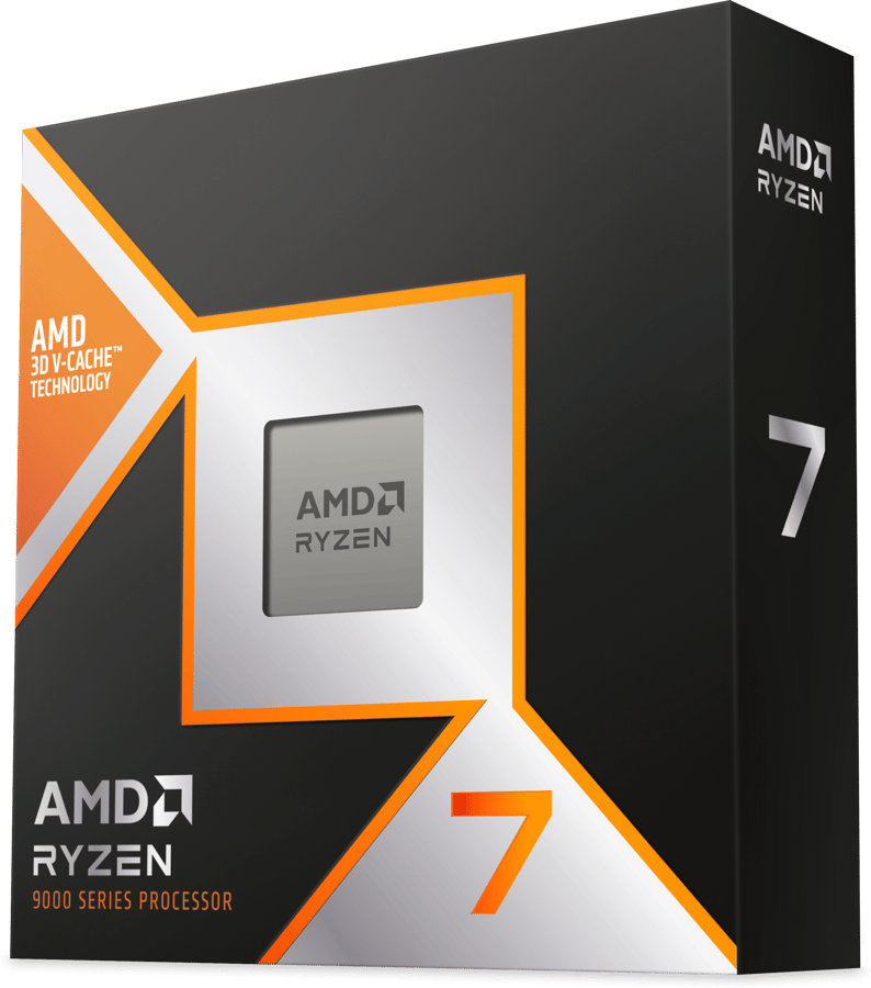 AMD Ryzen 7 9800X3D 4.7 GHz 104MB