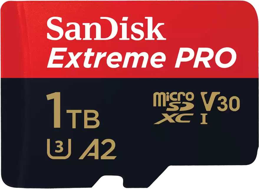 SanDisk microSDXC Extreme Pro 1 TB