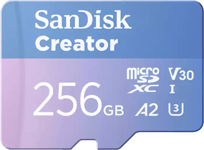 SanDisk Creator MicroSDXC 256GB