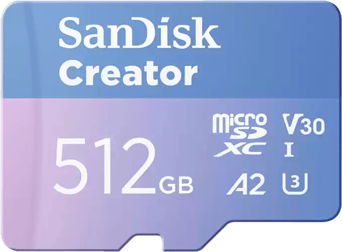 SanDisk Creator MicroSDXC 512GB