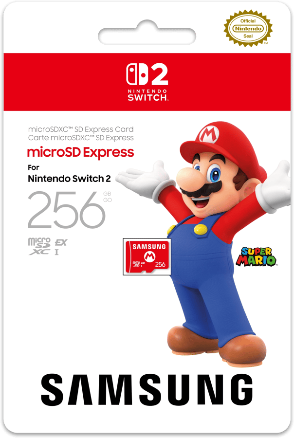 Nintendo Switch 2 SAMSUNG MicroSD Express 256GB