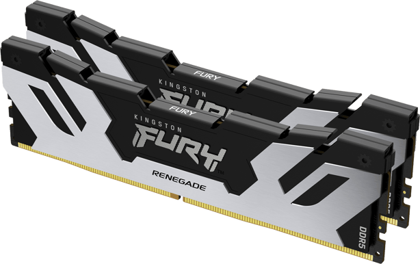 Kingston 48GB (2x24GB) DDR5 8000MHz CL38 Fury Renegade Silver