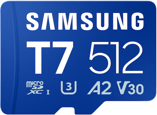 Samsung MicroSD T7 512GB