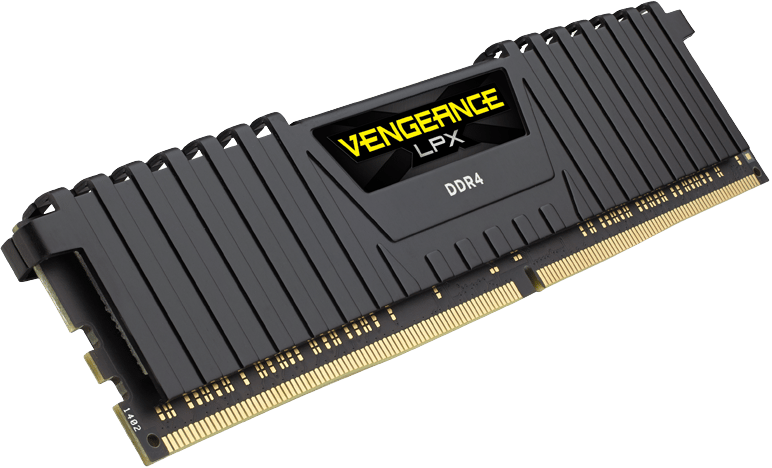 Corsair 16GB (1x16GB) DDR4 2666Mhz CL16 Vengeance LPX Svart