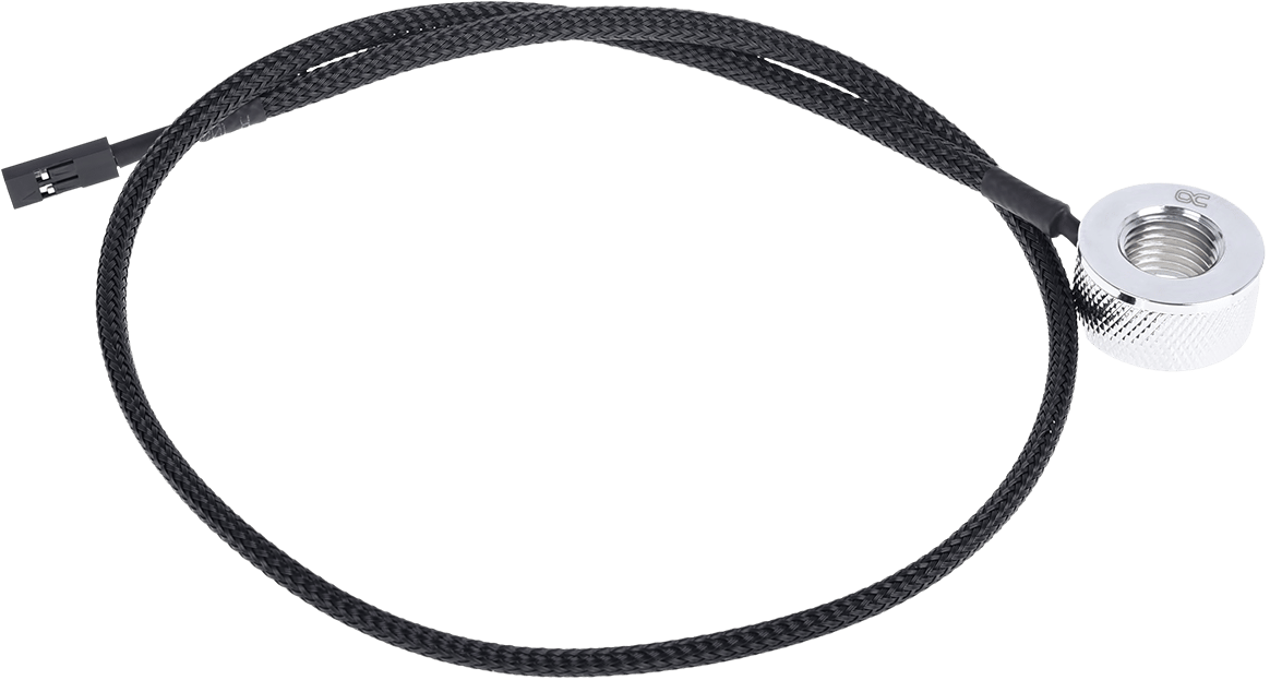 Alphacool Eiszapfen Temperatursensor G1/4 -Krom