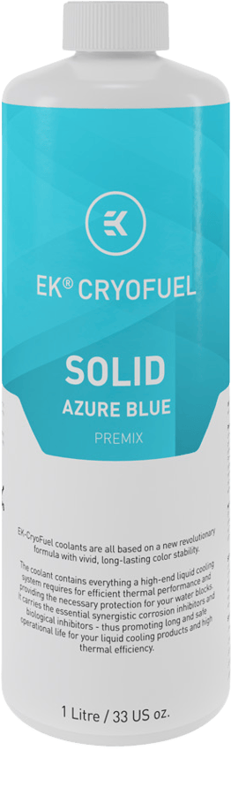 EK-CryoFuel Solid Azure Blue 1000 ml (Premix)