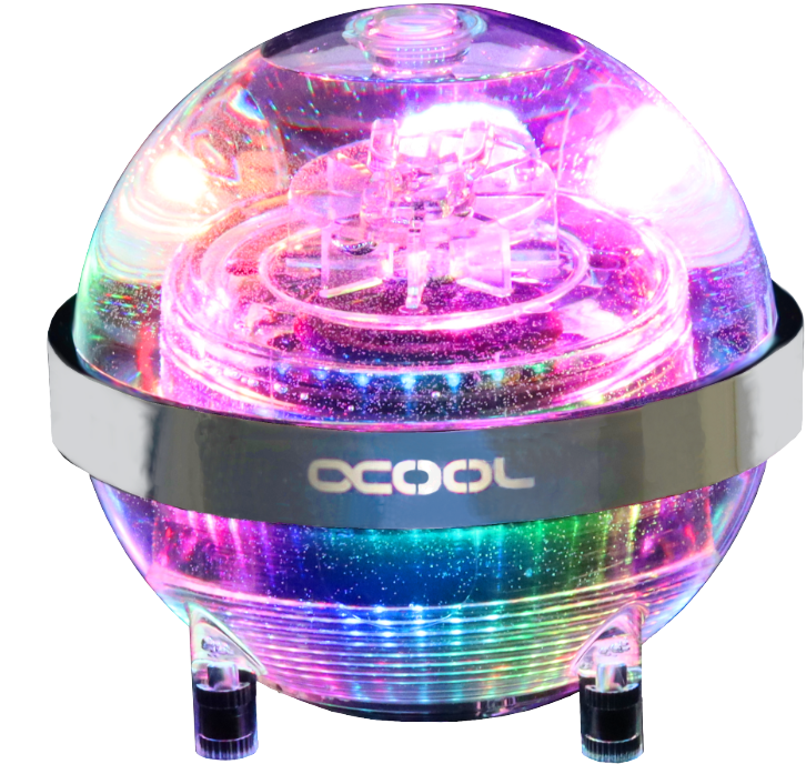 Alphacool Eisball Digital RGB Acrylic (inkl. Eispumpe VPP755 v3)