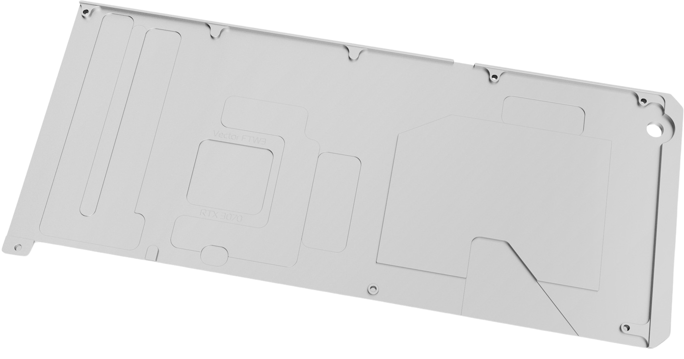 EK-Quantum Vector FTW3 RTX 3070 Backplate - Nickel