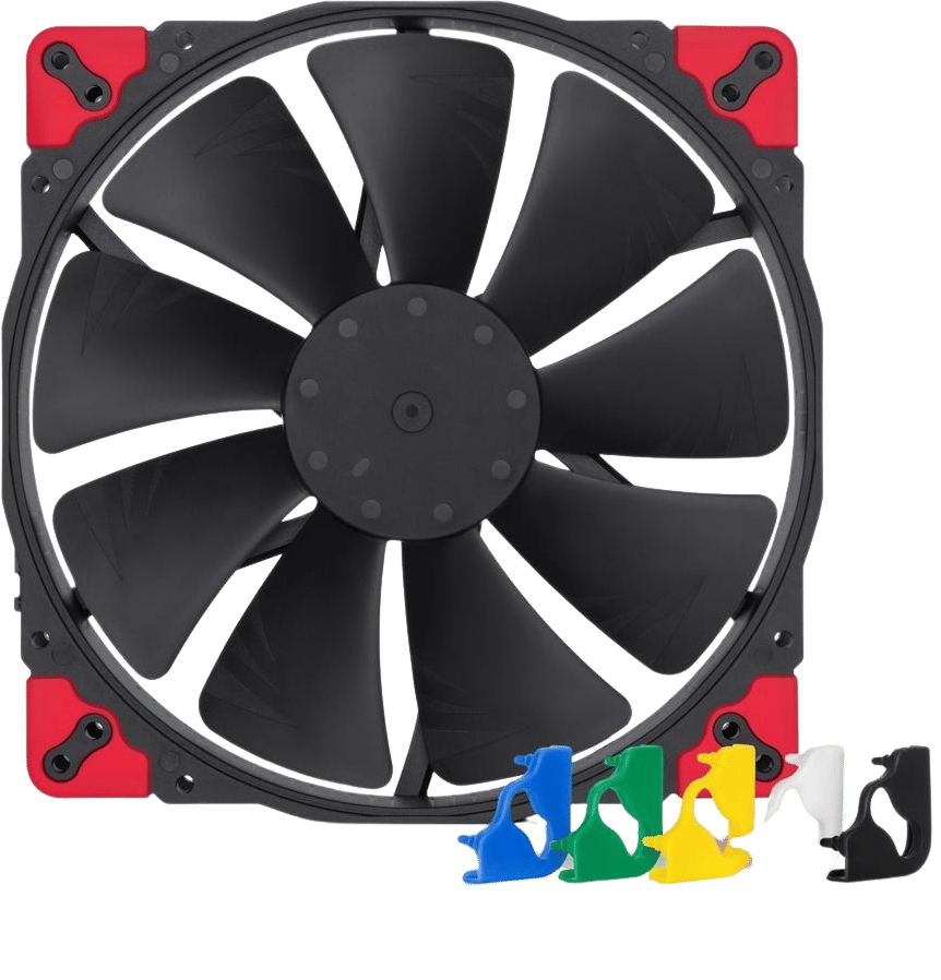 Noctua NF-A20 PWM chromax black swap