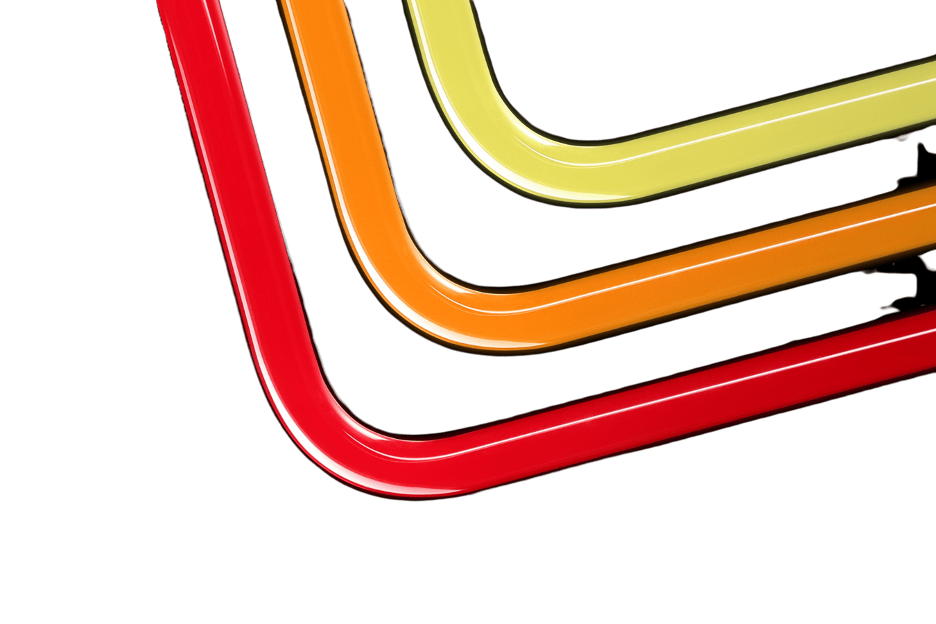 EK-Loop Hard Tube 14mm 0.8m Pre-Bent 90° - Acrylic (6pcs)