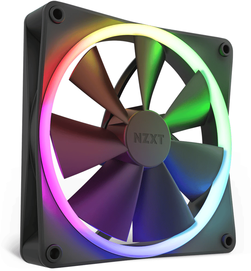 NZXT F140 RGB 140mm Svart