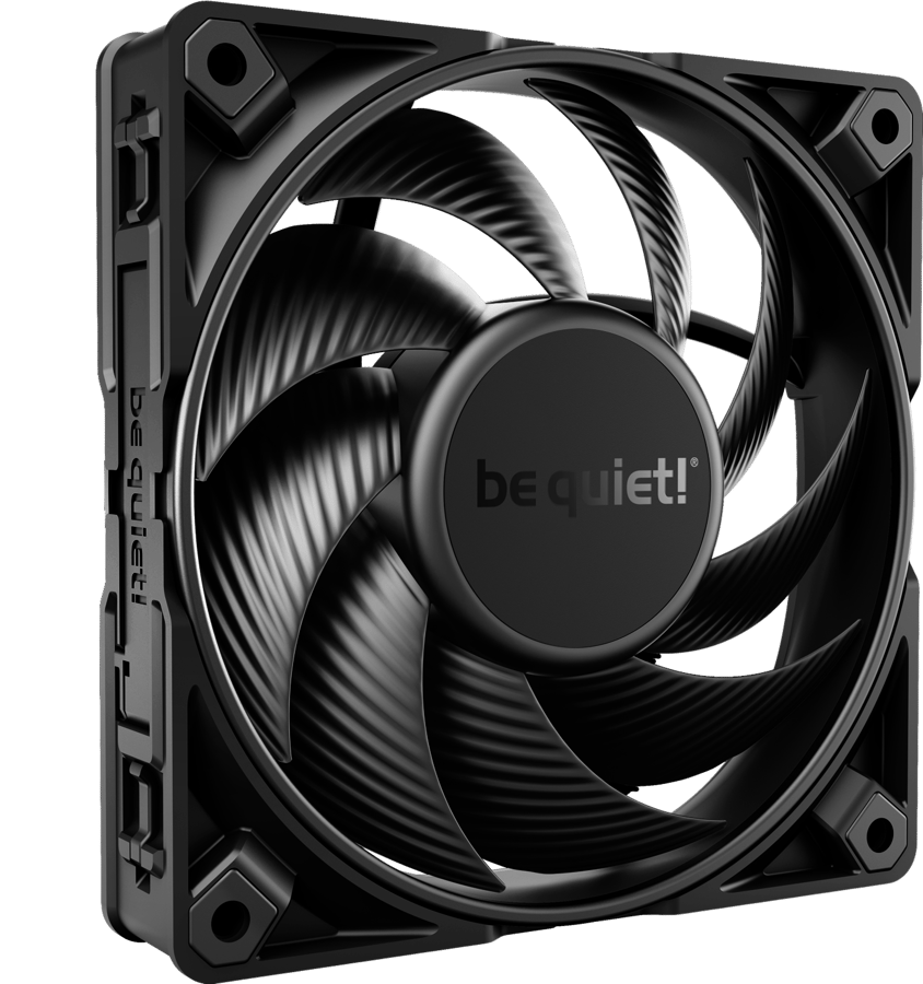 be quiet! Silent Wings 4 PRO 120mm PWM Svart