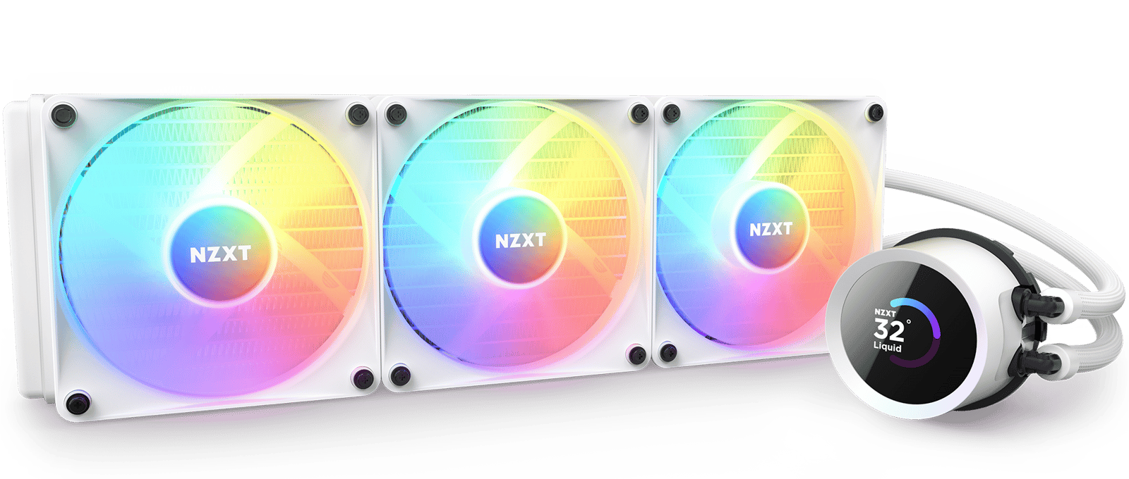 NZXT Kraken RGB 360 Vit
