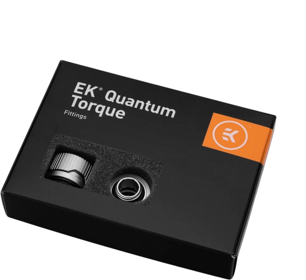 EK-Quantum Torque 6-Pack HDC 14 - Satin Titanium