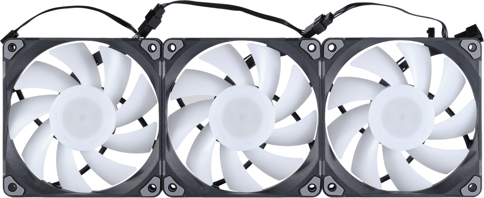 Phanteks M25 120mm PWM DRGB Svart 3-pack
