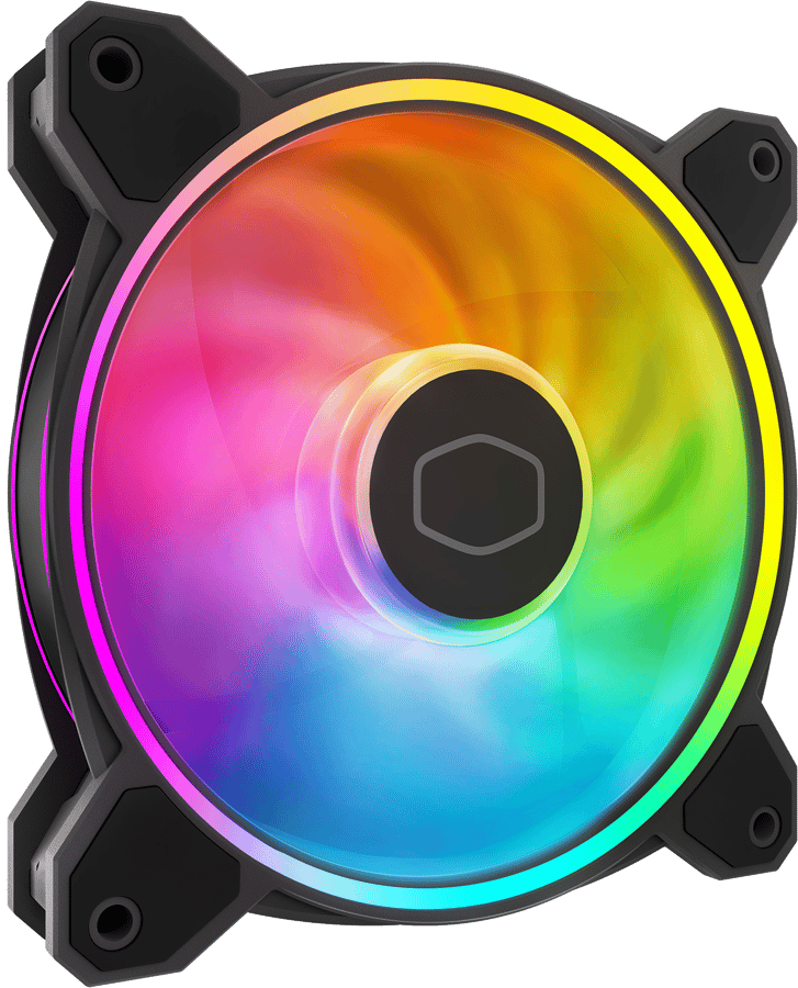 Cooler Master MasterFan MF120 Halo² Svart