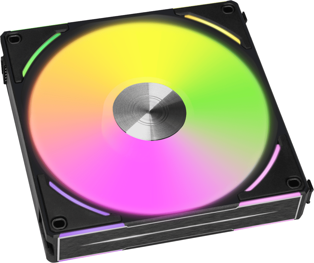 Lian Li UNI FAN AL120 RGB PWM Svart V2 - Inet.se