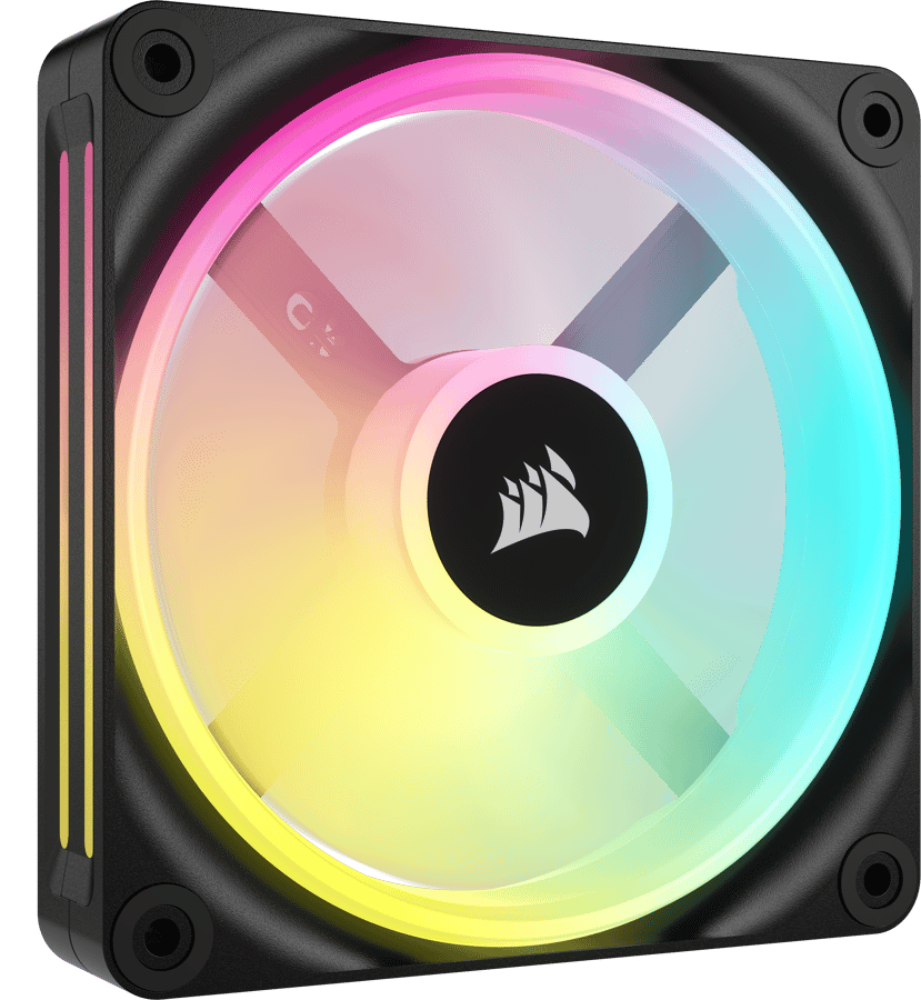 Corsair iCUE LINK QX120 RGB Expansionskitt Svart 1-pack