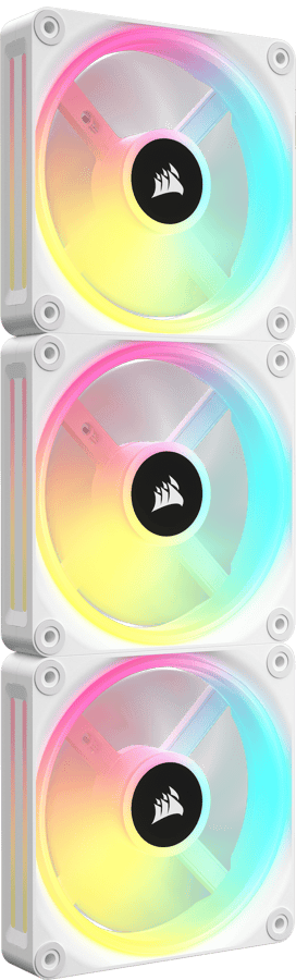 Corsair iCUE LINK QX120 RGB Startkitt Vit 3-pack