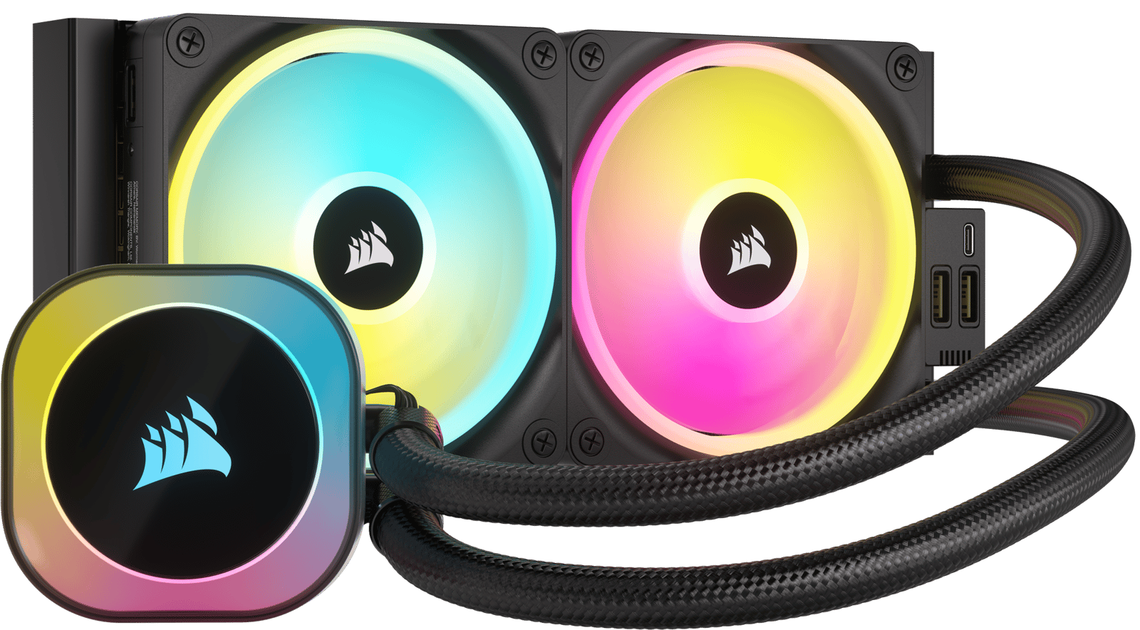 Corsair iCUE LINK H100i RGB Svart