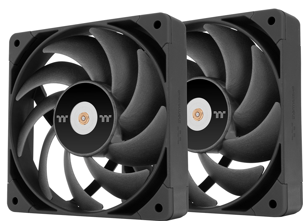Thermaltake Toughfan Pro 14 Radiator 2-Pack Svart
