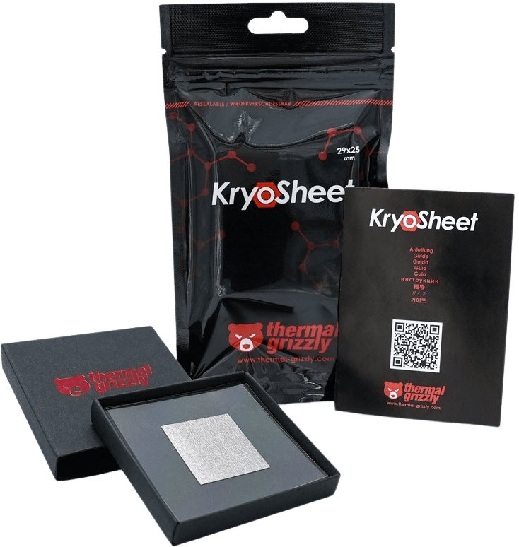 Thermal Grizzly KryoSheet thermal pad - 29 x 25 mm