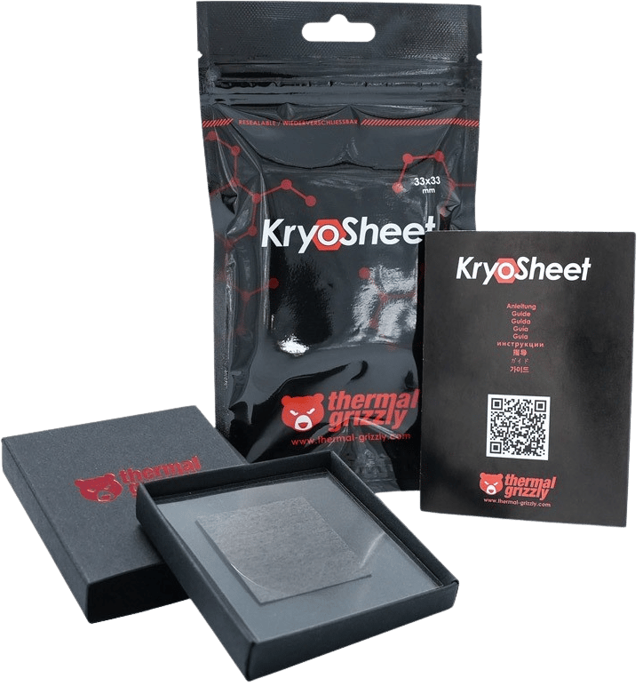 Thermal Grizzly KryoSheet thermal pad - 33 x 33 mm (AM5)