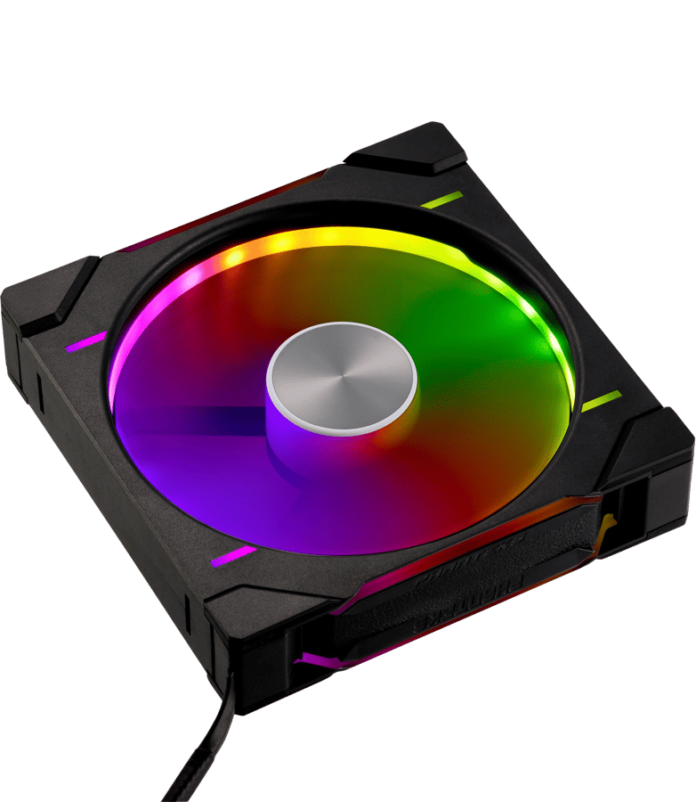 Phanteks D30 Reversed Airflow140mm Svart 1-Pack