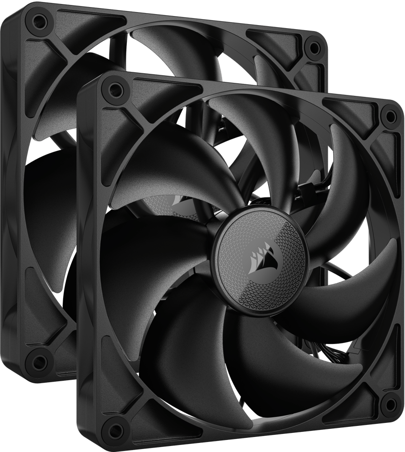 Corsair iCUE LINK RX140 Svart 2-pack
