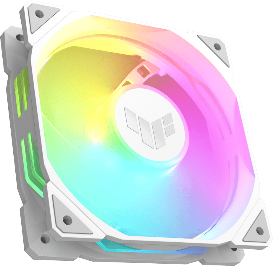TUF Gaming TR120 A-RGB 1-pack Vit Reverse