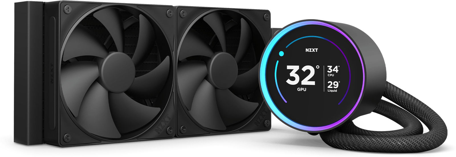 NZXT Kraken Elite V2 240 Svart