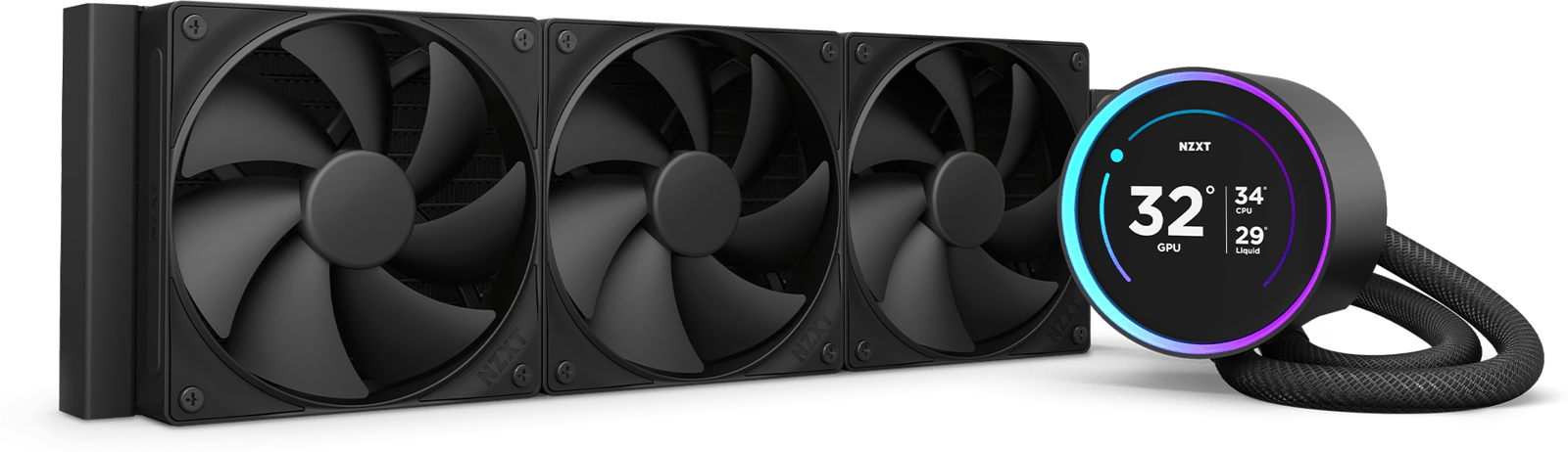 NZXT Kraken Elite V2 360 Svart