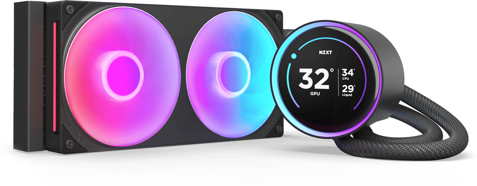 NZXT Kraken Elite RGB V2 240 Svart