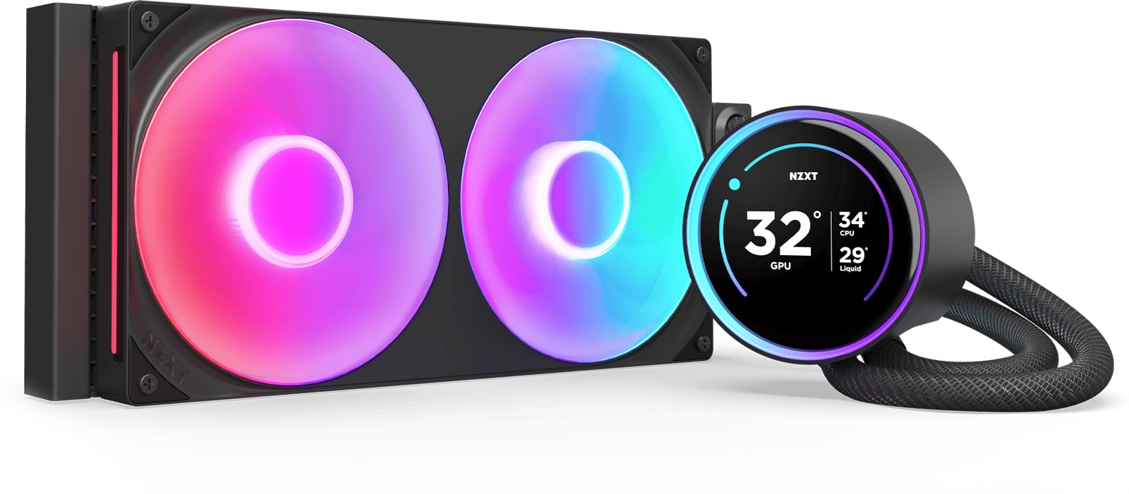 NZXT Kraken Elite RGB V2 280 Svart