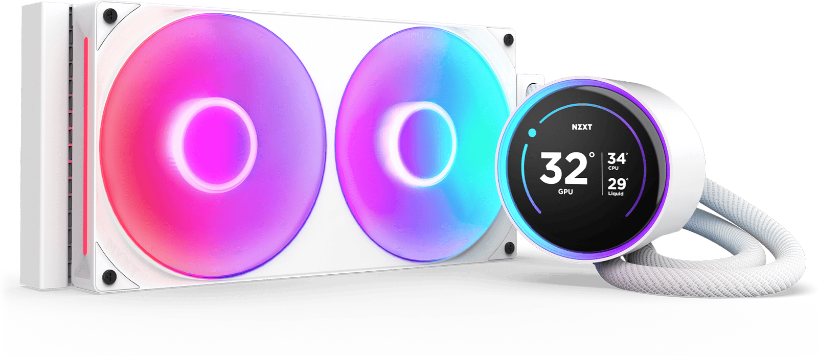 NZXT Kraken Elite RGB V2 280 Vit