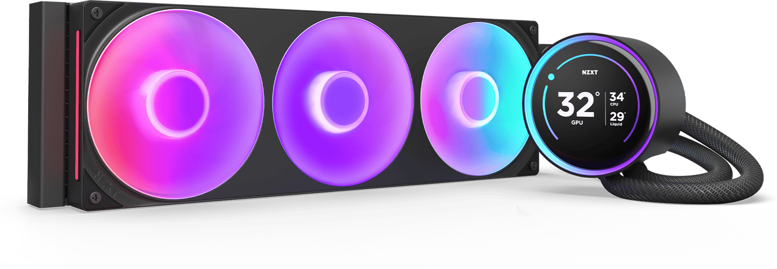 NZXT Kraken Elite RGB V2 360 Svart
