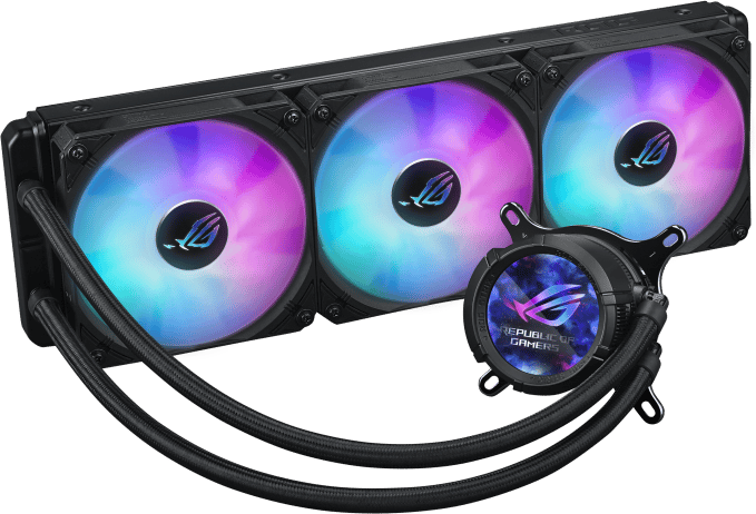 ASUS ROG Strix LC III 360 A-RGB Svart LCD