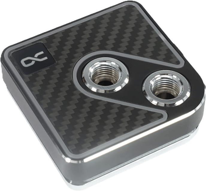 WAC Alphacool Core 1 Aurora Carbon Svart