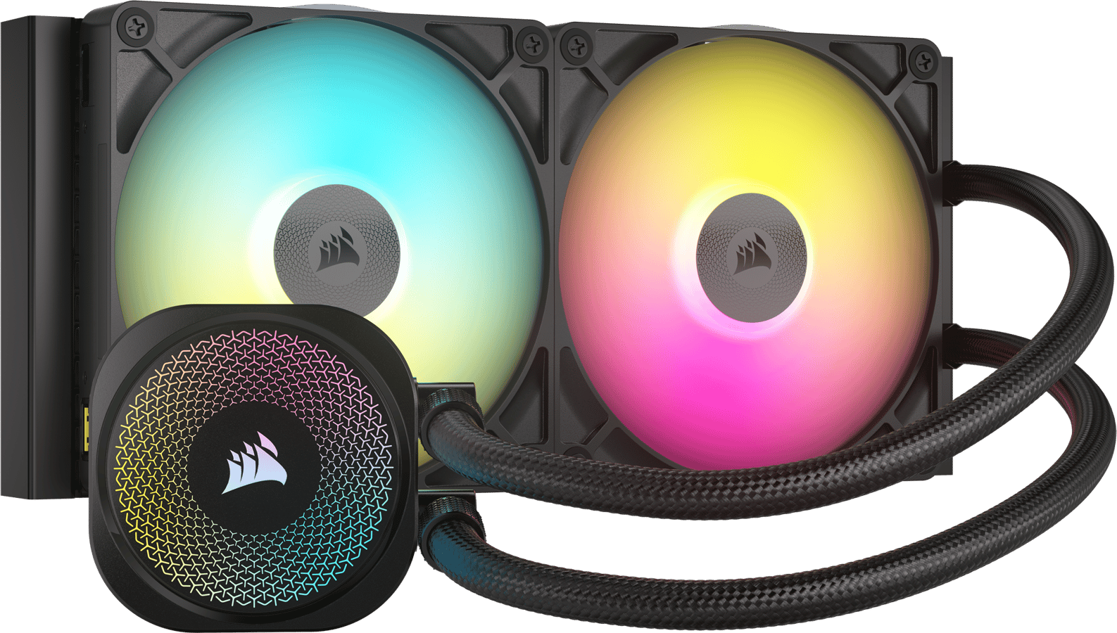 Corsair iCUE Link Titan RX RGB 280 Svart