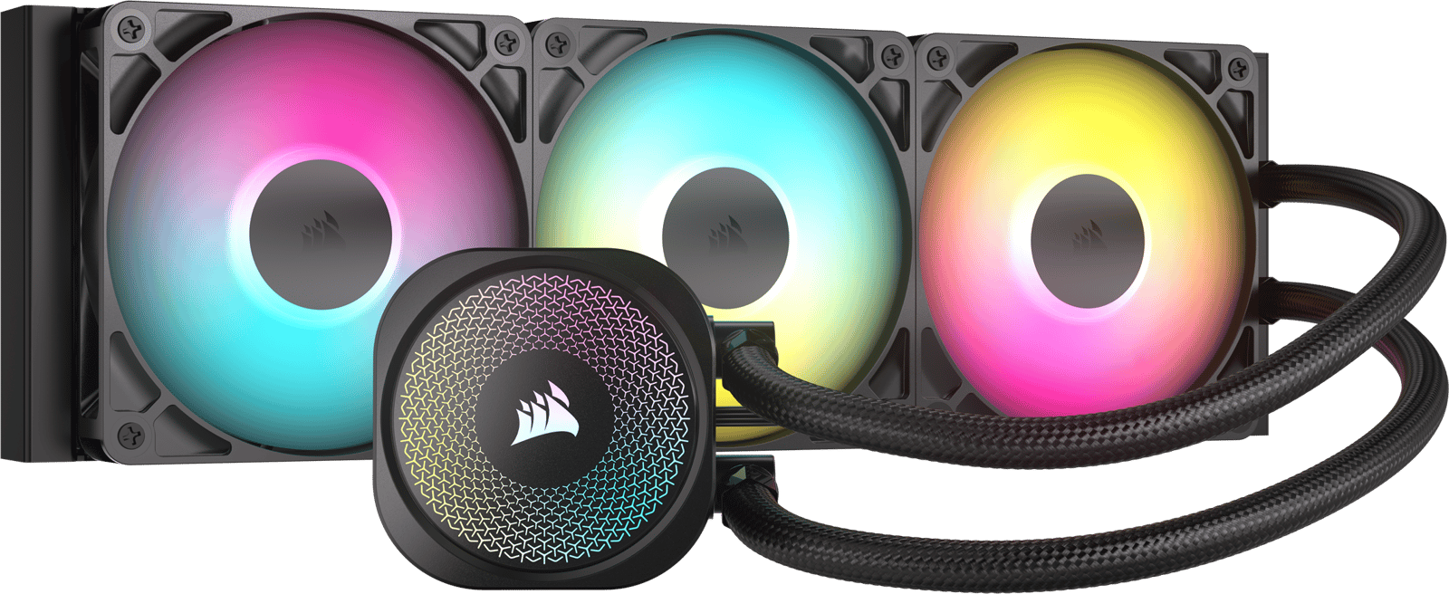 Corsair Nautilus 360 RS ARGB Svart
