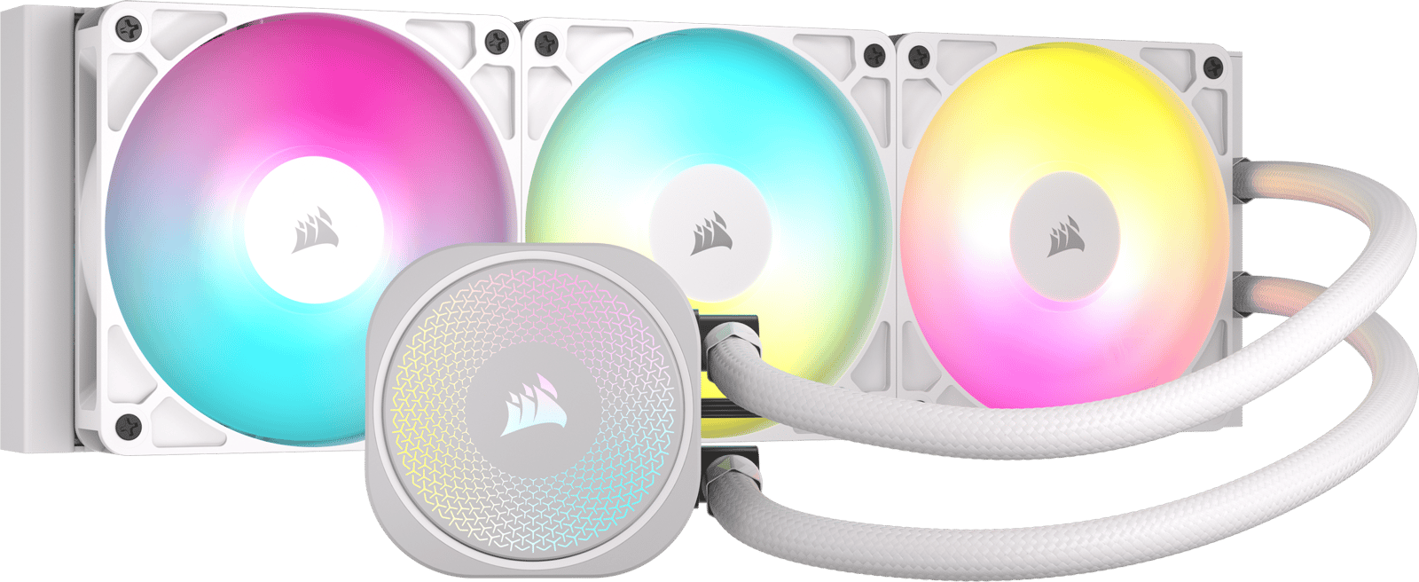 Corsair Nautilus 360 RS ARGB Vit