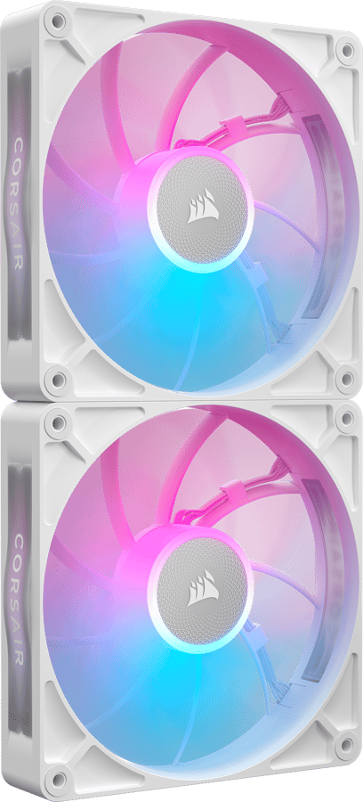 Corsair iCUE LINK RX140 Max RGB Vit 2-pack